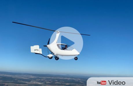 Rundflug Tragschrauber Video